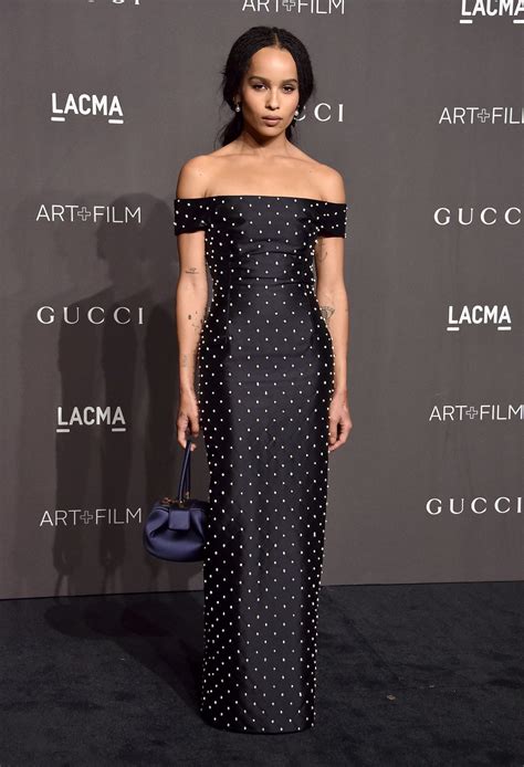 zoe kravitz chanel|zoe kravitz red carpet dress.